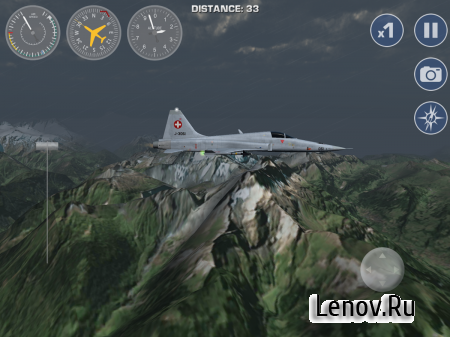 Airplane Fly the Swiss Alps v 1.4  (Unlocked)