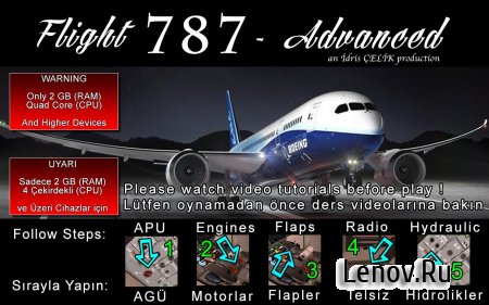 Flight 787 - Advanced v 1.9.3 Мод (полная версия)