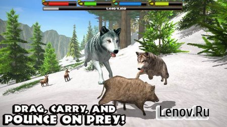 Ultimate Wolf Simulator v 1.2 Мод (много денег)