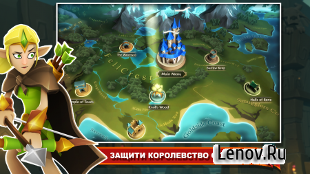 BattleHand v 1.16.1 Мод (Experience needed to level cards is set to 1)