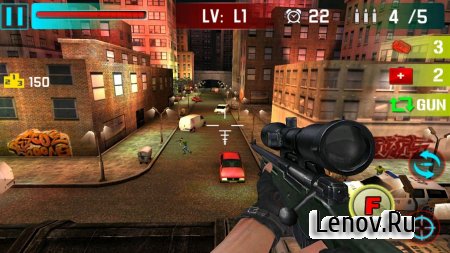Sniper Shoot War 3D v 5.8 Мод (много денег)