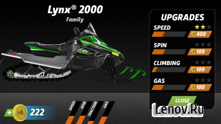 Arctic Cat Snowmobile Racing v 1.0.2  (Unlimited Coins)