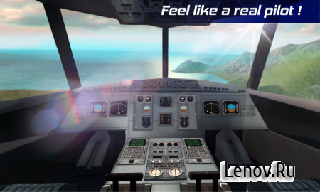 Real Pilot Flight Simulator 3D (обновлено v 1.5) (Mod Money)