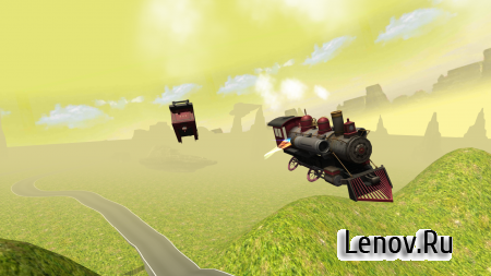 Flying Train Simulator 3D Free v 2