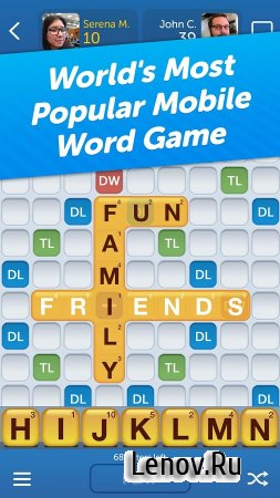 Words With Friends  Play Free v 3.702  (Ad-Free)