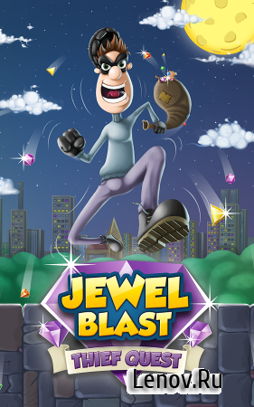 Jewel Blast Match 3 Game v 2.0 Мод (Infinite Coins)