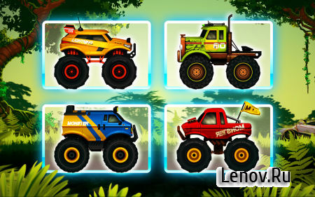 Jungle Monster Truck Kids Race v 1.1