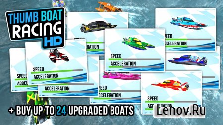 Thumb Boat Racing v 1.1 Мод (All Boat Was Bought & More)