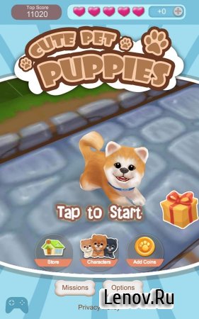 Cute pet puppies v 1.0.4 Мод (Unlimited Lives & More)