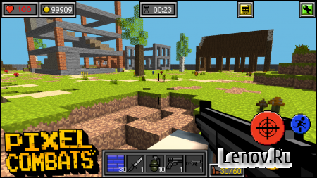Pixel Combats: guns and blocks v 1.1.10 (Mod Money)