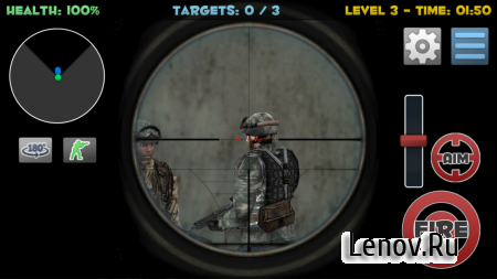 Sniper Commando Assassin 3D v 1.3 Мод (Unlocked)