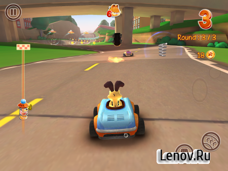 Garfield Kart Fast & Furry v 1.043  (Unlimited Gems & More)