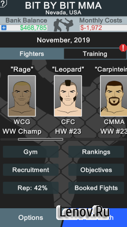 MMA Manager ( v 1.0) (Full) (Mod Money)
