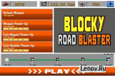 Blocky Road Blaster - Wild Race v 1.0.1 (Mod Money)