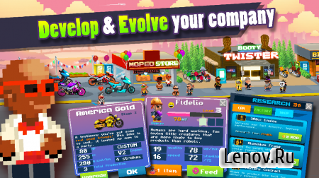 Motor World: Bike Factory v 1.327 Мод (Unlimited Coins/Cash)