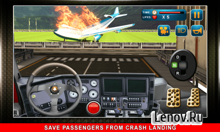 911 Rescue Fire Truck 3D Sim v 1.0.5 (Unlocked)