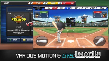 Baseball Star v 1.7.3 Мод (Unlimited Autoplay points/Free Training)