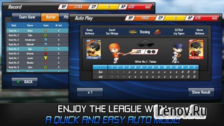 Baseball Star v 1.7.3 Мод (Unlimited Autoplay points/Free Training)