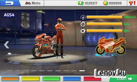 Real Bike Racing v 1.4.0 Мод (unlimited money)