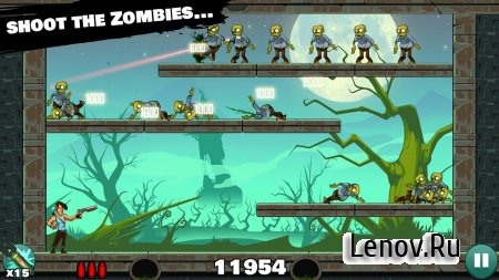 Stupid Zombies v 3.2.3  (Unlimited air strikes/Ads removed)