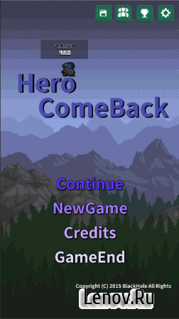 HeroComeBack v 1.26 (Full) (Mod Money)