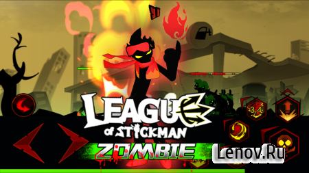 Zombie Killer:League of Sticks v 1.2.3 (Full)  (Free Shopping/No skill cooldown)