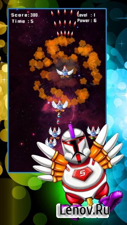 Chicken Shooter: Space Shooting v 2.1 (Mod Money)