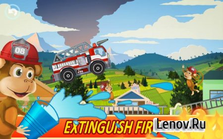 Fire Fighters Racing for Kids (обновлено v 1.15) (Mod Money)