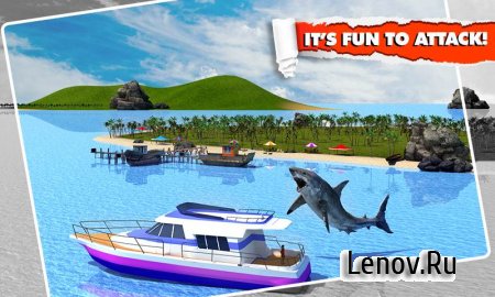 Angry Shark Simulator 3D v 1.5 (Mod Money)