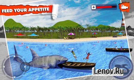 Angry Shark Simulator 3D v 1.5 (Mod Money)
