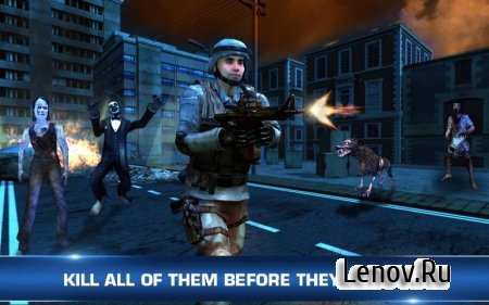 Zombie Frontier 3D v 1.4  (Many coins/Open all levels/No advertising)