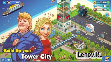 Tower Sim: Pixel Tycoon City (обновлено v 1.2.3) (Mod Money)
