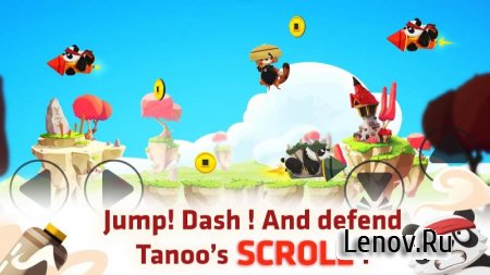 Tanoo Jump - Tanukis VS Pandas ( v 1.3.5) (Mod Money)