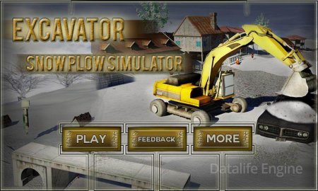 Excavator Snow Plow Simulator v 1.2.3 (Mod Money/Unlock)