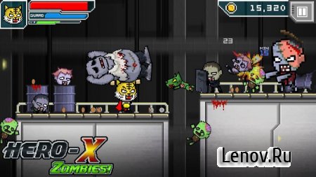 HERO-X: Zombies! v 1.0.7 (Mod Money)