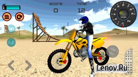 Motocross Beach Jumping 3D v 1.4