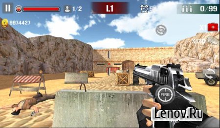 Sniper Shoot Fire War v 1.2.5 (Mod Money)