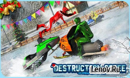 Snowmobile Crash Derby 3D v 1.1 (Mod Money)