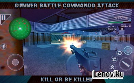 Gunner Battle Commando Attack (обновлено v 5.58) (Mod Money)