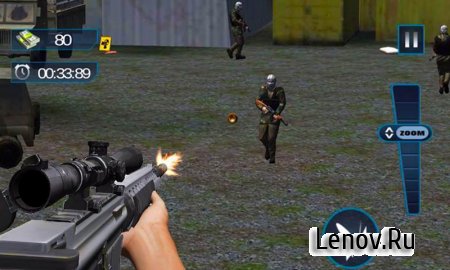 Sniper: Elite Killer v 1.6 Мод (Unlimited ammo/cash & No reload)