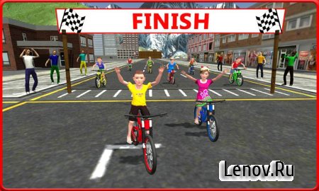 Kids Bicycle Rider Street Race v 1.0 (Mod Money)