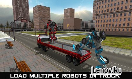 Car Robot Transport Truck v 1.1 Мод (Unlocked)