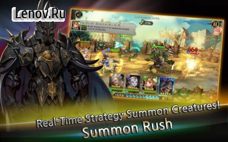 Summon Rush v 5.1 Мод (Max critical damage rate/Semi God mode & More)