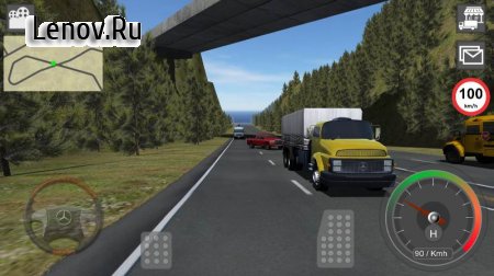 GBD Mercedes Truck Simulator (обновлено v 4.50) (Mod Money)