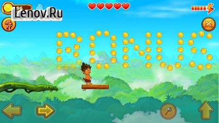 Jungle Run Reloaded v 1.2.2  (Unlimited coins/energy/health/powerups/All levels unlocked)