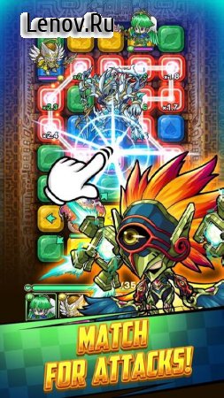 Puzzle Dragon Dungeons v 3.3.7  (Always Critical HIT/Massive HP)