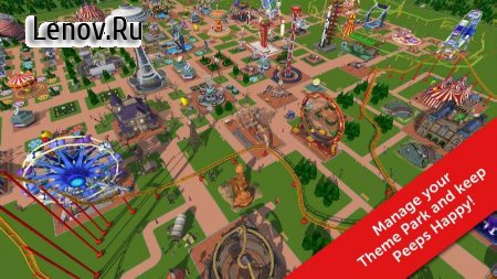 RollerCoaster Tycoon Touch v 3.28.4 Мод (много денег)