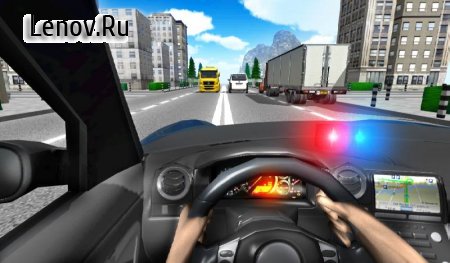 Police Driving In Car v 2 (Mod Money)