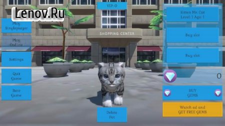 Cute Pocket Cat And Puppy 3D v 1.0.5.5 (Mod Money/VIP level)