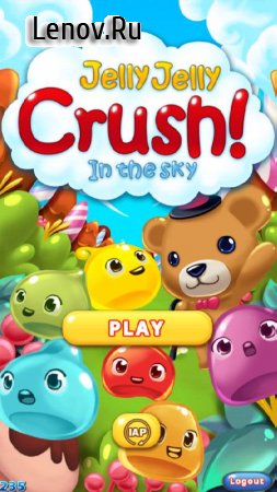 Jelly Jelly Crush - In the sky v 2.3.9 Мод (Unlimited Lives/Gems & More)